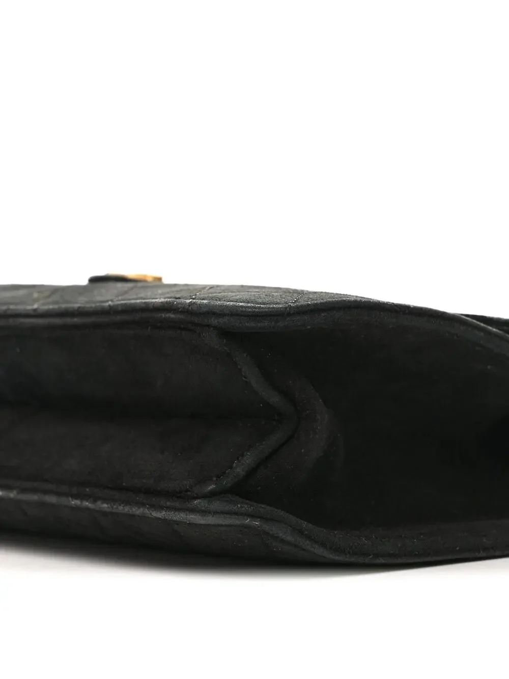 Chanel Suede Quilted Medium Single Flap #295679C22B